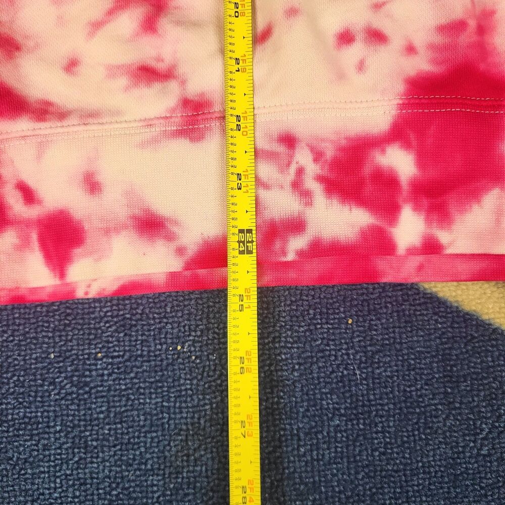 Nike red/pink Tie Dye Crewneck Sweatshirt Women's Size Medium - Picture 5 of 5